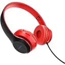 Накладні дротові навушники-гарнітура BOROFONE BO5 червоний