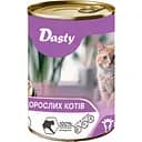Влажный корм для кошек Dasty с говядиной 415 г