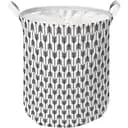 Кошик Idea Home Arrows тканинний з кришкою 40х50 см (LY-04 круг. ткан. з/кр Arrows)