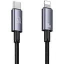 Кабель Usams US-SJ679 Type-C To Lightning 30W Aluminum Alloy Fast Charging & Data Cable -Sufeng Series tarnish 0,25 м