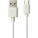 Кабель USB-тато Type C тато шнур дріт білий 1 м Remax RC-006a