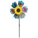 Детский ветерок "Рыбы" МR 1225-2 цветок диаметром 28 см, палочка 48 см