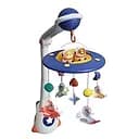 Музыкальная карусель HL 2022-101 с пультом и подсветкой синий