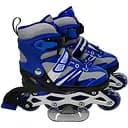 Ролики RS-0038 L (39-42) з підсвіткою сині