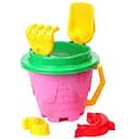 Игрушка "Набор Замок" ТехноК 2278TXK для игр с песком Розовый