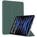 Чехол-книжка BeCover Tri Fold Soft TPU Silicone для Apple iPad Pro 11" M4 2024 Dark Green (711746)