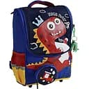 Дитячий рюкзак Bambi для навчання C 60609-1 з ергономічною спинкою, кишенями та стильним дизайном динозавра