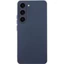 Чохол TPU GETMAN Liquid Silk Full Camera для Samsung Galaxy S23 Синій / Midnight Blue