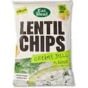 Снеки из чечевицы Eat Real со вкусом сливок и укропа 95 г