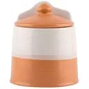 Емкость Vittora VT-8401 с керамической крышкой 13 см оранжевая (111395)