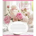 Зошит учнівський "Букети" 018-540154L-3 в лінію, 18 аркушів