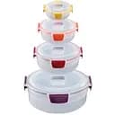 Набор пищевых контейнеров Joseph Joseph Core круглых 4 шт. (1000015)