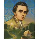 Алмазна мозаїка Ideyka Тарас Шевченко mosyakart на підрамнику 40х50 см (AMO7605)