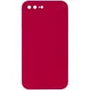 Чохол Epik Silicone Case Square Full Camera Protective AA No Logo для Apple iPhone 7 plus/8 plus 5.5 Червоний/Rose Red