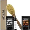 Антицелюлітний комплекс Joko Blend Anti-Cellulite Body Boom: масажна щітка для тіла + масажна олія + скраб для тіла Orange + скраб для тіла Original