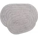 Набір килимків Shalla Edna lila ліловий 60х40 см, 80х50 см (svt-2000022281386)