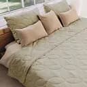 Набір Sonex Hawaii: покривало двостороннє 240х220 см + наволочка 70х50 см 2 шт. коричневий (SO102525)