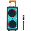 Портативна колонка RGB NDR-1095 акустична акумуляторна колонка 8 дюймів 100 Вт