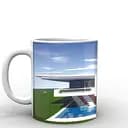 Кружка GeekLand Minecraft Майнкрафт дом MС.02.035 330 мл синяя