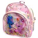 Детский рюкзак-сумка Стич и Ангел розовый 20×16×10 см (24-487)