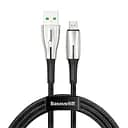 Кабель Baseus Waterdrop Cable USB For Micro 4A 50cm (CAMRD-A01) чорний