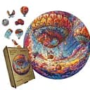 Пазл деревянный Каппадокия, А5, 35 элементов, Картонная коробка