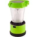 Кемпинговый фонарь лампа аккумуляторная Yajia JA-1970 с солнечной встроенной панелью с функцией USB зеленый