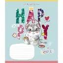 Зошит учнівський Школярик I love you 012-3295K-2 в клітинку 12 аркушів