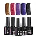 Набор гель-лаков для ногтей Reglance Звездная ночь 7.5 мл x 5 шт.