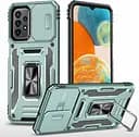 Ударостійкий чохол Camshield Army Ring для Samsung Galaxy A23 4G Зелений / Light Green