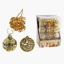 Набір ялинкових прикрас Кулі, C67465, 24 шт., 3.5 см