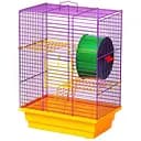Клетка для грызунов Лорі Дом, цинк, 28х18х32 см, в ассортименте