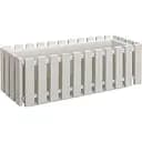 Кашпо Plastkon Fency 50 см біле