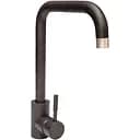 Смеситель кухонный Platinum NА3008B поворотный однорычажный из нержавеющей стали шоколад (000031776)