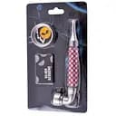 Гриндер для измельчения табака + трубка HL-YD-780 Silver Red (10913)