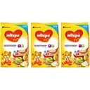 Молочна каша Milupa швидкорозчинна Мультизлакова з яблуком і грушею, 630 г (3 шт. по 210 г)