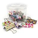 Біндер Квіти 51 мм, у банці PVC, 12 шт. в упаковці