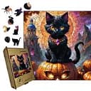 Пазл деревянный Кот Жахицкий, А3, 200 элементов, Деревянная коробка