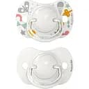 Пустышка Suavinex A walk in the park физиологическая 0-6 месяцев 2 шт. серая (308268)