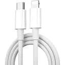Кабель Wiwu Wi-C008 30W max YouPin Data Cable Type C to Lightning Білий