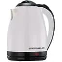 Електрочайник Grunhelm EKS1866W із нержавіючої сталі 1.8 л 1500 Вт Білий