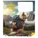 Зошит учнівський Школярик Best adventure 012-3285L-3 в лінію 12 аркушів 