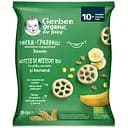 Пшенично-кукурудзяні снеки-гризунці Gerber з бананами для дітей із 10 місяців, 28 г