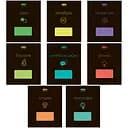 Тетради ученические 48 листов клетка BLACK, 8 предметов, 10 шт. в упаковке