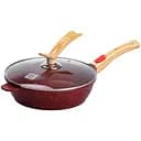 Сковорода універсальна MGC алюмінієва 26 см зі знімною ручкою, червоний MGC HP-4-464R