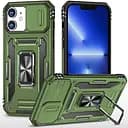 Ударопрочный чехол Epik Camshield Army Ring для Apple iPhone 11, 6.1 Оливковый/Army Green