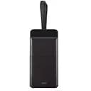 Аккумулятор портативный Remax Leader с лампой 50000mAh RPP-185 черный