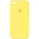 Чохол Epik Silicone Case Square Full Camera Protective AA для Apple iPhone 7 plus/8 plus 5.5 Жовтий/Yellow