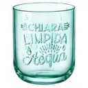 Склянка Bormioli Rocco Graphica для води 395 мл зелена (122101MTV121990)