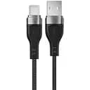 Кабель Acefast C11-04 USB to Type-C 3A 1.2 м nylon + PVC zinc connectors чорний